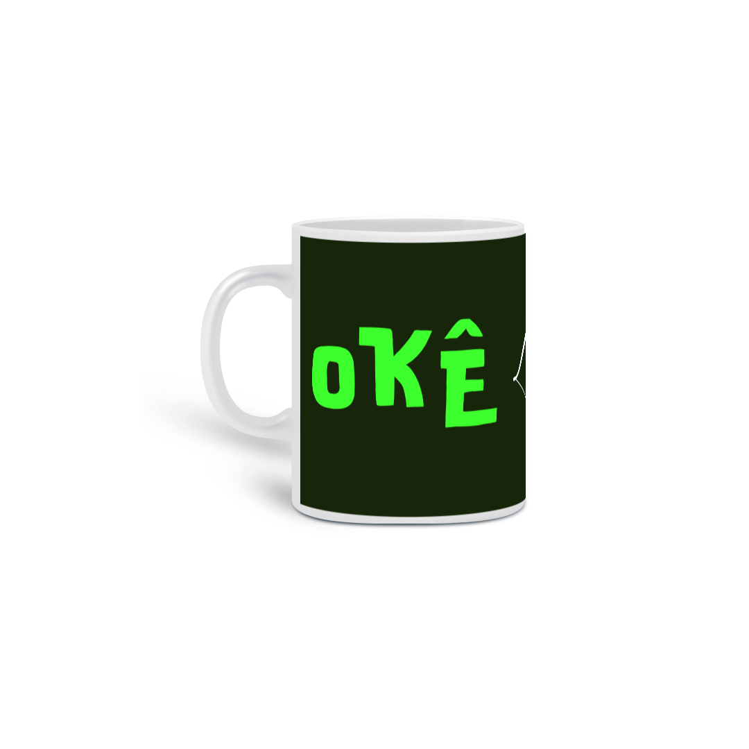 Nome do produto: Caneca Personalizada Ọ̀ṣọ́ọ̀sì Saudação Òkè Àró