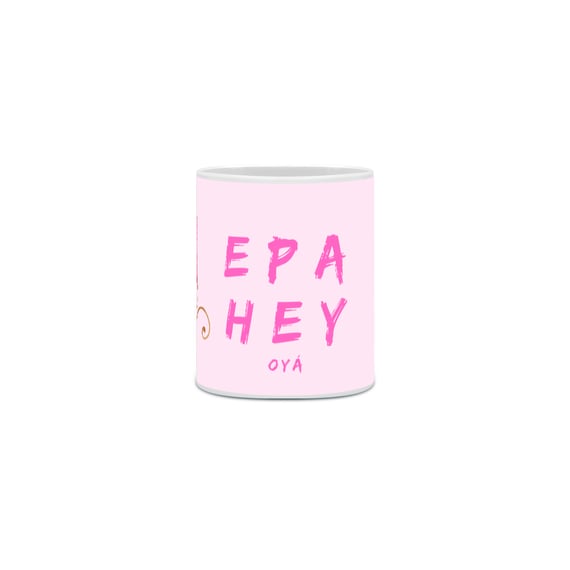 Caneca Personalizada Oyá Yansã Porcelana 325ml