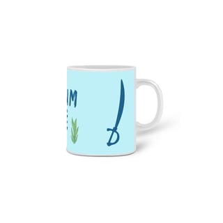 Nome do produto Caneca Porcelana Personalizada Ògún Saudação Ògún Yè 325ml