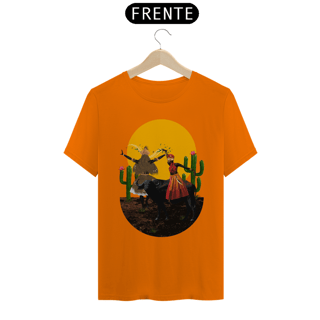 Nome do produto Camiseta Unissex Obaluaê e Iansã By Ziggy Artes 100% Algodão Fio 30.1 Malha Fria Gola Ribana Costura Reforçada 3X Sem Juros 