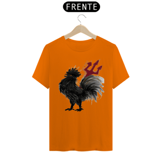 Nome do produto Camisa Personalizada Galo Preto  By Crualinne Algodão Fio 30.1