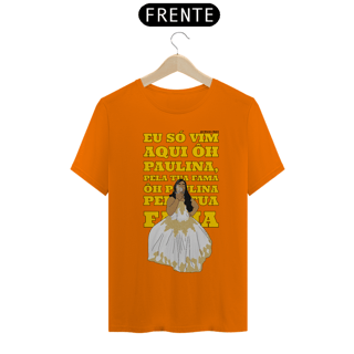 Nome do produto Camisa Personalizada Mestra Paulina By Cruelinee 100% Algodão Fio 30.1 