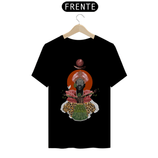 Nome do produto Camiseta Unissex Ossain e Oba - By Ziggy Artes 100% Algodão Fio 30.1 Malha Fria Gola Ribana Costura Reforçada 3X Sem Juros [Frete Grátis]