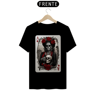 Nome do produto Camiseta Exu e Pomba Gira Carta de Baralho - Maria Amanda