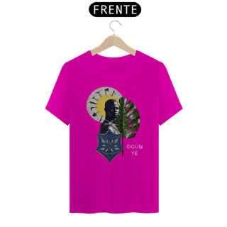 Nome do produto  Camiseta Ogum 100% Algodão Fio 30.1, 165g com costura reforçada de alta qualidade