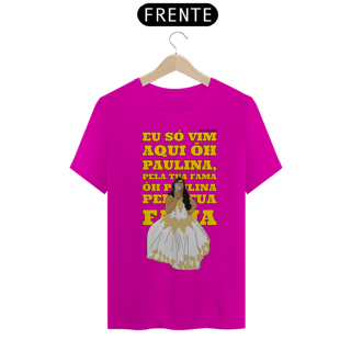 Nome do produto Camisa Personalizada Mestra Paulina By Cruelinee 100% Algodão Fio 30.1 