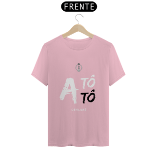 Nome do produto Camiseta Masculina Obalúwàiyé Saudação Atótóo Obalúwàiyé Vermelha 100% Algodão Fio 24.1, 145g costura simples e gola ribana