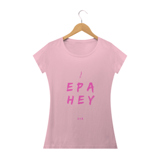 Nome do produto Camiseta Feminina Oya Saudação  Epa Hey Oyá  