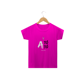 Nome do produto Camiseta Infantis Obalúwàiyé Saudação Obalúwàiyé Atótóo 100% Algodão Fio 24.1, 145g costura simples e gola ribana