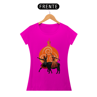 Nome do produto Camiseta Feminina Exu e Iansã - By Ziggy Artes 100% Algodão Fio 30.1 Gola Ribana Costura Reforçada 3X Sem Juros