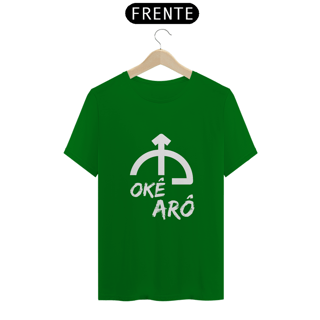 Nome do produto Camiseta de Oxóssi Okê Arô