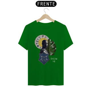 Nome do produto  Camiseta Ogum 100% Algodão Fio 30.1, 165g com costura reforçada de alta qualidade