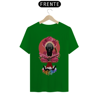 Nome do produto Camiseta Unissex Ewa e Xangô - By Ziggy Artes 100% Algodão Fio 30.1 Malha Fria Gola Ribana Costura Reforçada 3X Sem Juros [Frete Grátis]