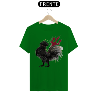 Nome do produto Camisa Personalizada Galo Preto  By Crualinne Algodão Fio 30.1