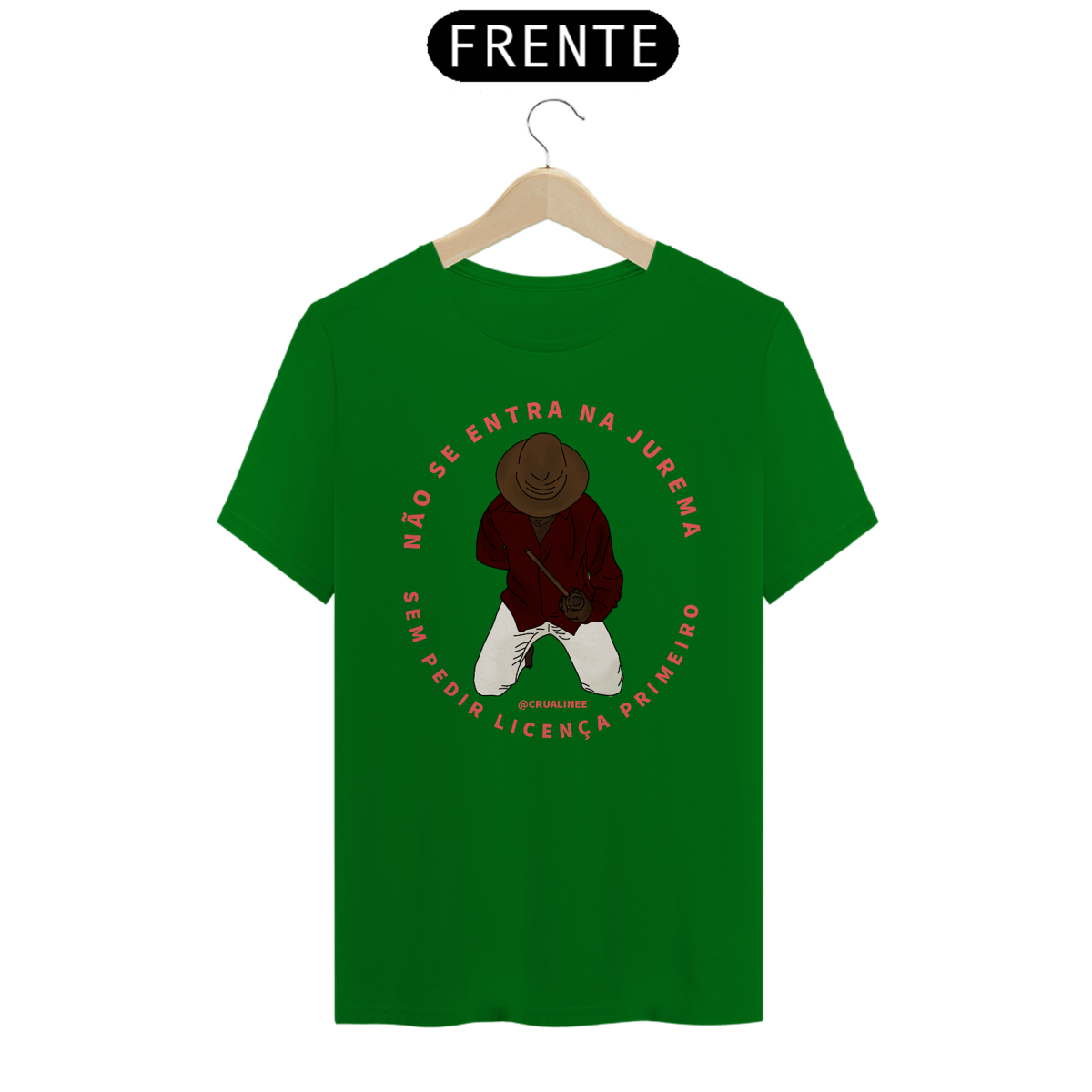 Nome do produto: Camisa Personalizada Mestres da Jurema Sagrada By Cruelinee Algodão 100% Fio 30.1