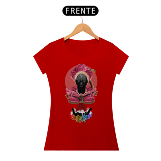 Nome do produto Camiseta Feminina Ewa e Xangô - By Ziggy Artes 100% Algodão Fio 30.1 Malha Fria Gola Ribana Costura Reforçada 3X Sem Juros [Frete Grátis]