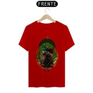 Nome do produto Camiseta Unissex Exu e Oxóssi  - By Ziggy Artes 100% Algodão Fio 30.1 Malha Fria Gola Ribana Costura Reforçada 3x Sem Juros [Frete Grátis] NORDESTE, SUDESTE E SUL