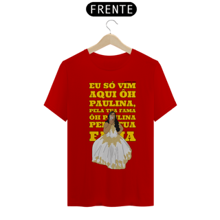 Nome do produto Camisa Personalizada Mestra Paulina By Cruelinee 100% Algodão Fio 30.1 