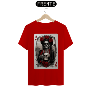 Nome do produto Camiseta Exu e Pomba Gira Carta de Baralho - Maria Amanda