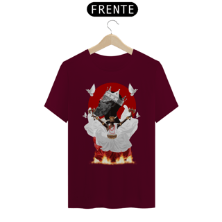 Nome do produto Camiseta Unissex Oxalá e Xangô Ayrá - By Ziggy Artes 100% Algodão Fio 30.1 Malha Fria Gola Ribana Costura Reforçada 3X Sem Juros