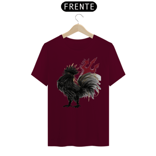 Nome do produto Camisa Personalizada Galo Preto  By Crualinne Algodão Fio 30.1