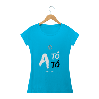 Nome do produto Camiseta Feminina Obalúwàiyé Saudação Atótóo Obalúwàiyé 