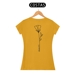 Nome do produto Lucas 8:15 - Tulipa | Camiseta Feminina
