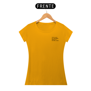Nome do produto Ai de mim se não fosse Jesus | Camiseta feminina