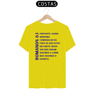 Nome do produto Romanos 8:1 | Camiseta unissex