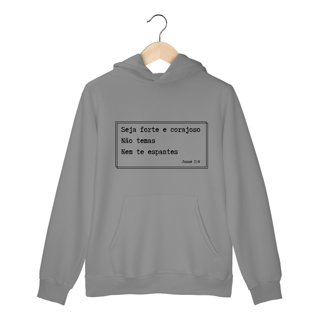 Nome do produto Seja forte e corajoso | Moletom