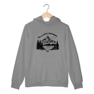 Nome do produto Sua Fé move montanhas | Moletom