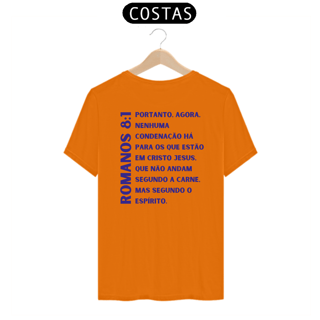 Nome do produto Romanos 8:1 | Camiseta unissex