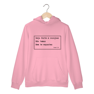 Nome do produto Seja forte e corajoso | Moletom