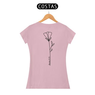 Nome do produto Lucas 8:15 - Tulipa | Camiseta Feminina