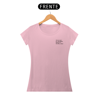 Nome do produto Ai de mim se não fosse Jesus | Camiseta feminina
