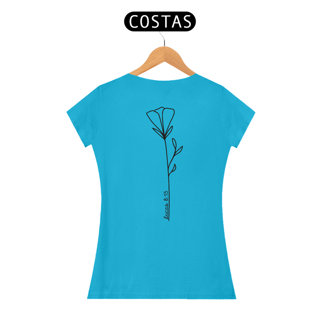 Nome do produto Lucas 8:15 - Tulipa | Camiseta Feminina