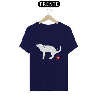 Nome do produto Doguinho branco cagando o PT | Petismo é uma merda