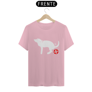Nome do produto Doguinho branco cagando nazismo | Nazismo é uma merda