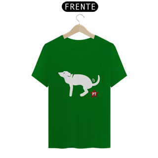Nome do produto Doguinho branco cagando o PT | Petismo é uma merda