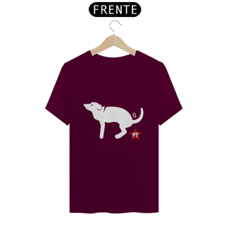 Nome do produto Doguinho branco cagando o PT | Petismo é uma merda