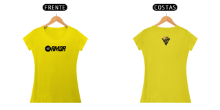 Nome do produto Camiseta Feminina JOÃO 3:16 AMOR / LOGO FIFA 2