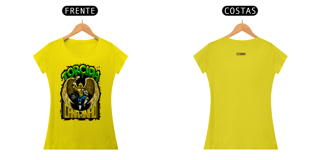 Nome do produto Camiseta Feminina Amarela RUMO AO HEXA