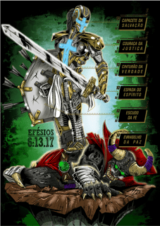 Nome do produto Poster Armadura de Deus