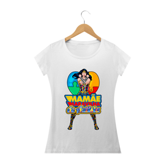 Nome do produto Camiseta Feminina MAMÃE MARAVILHA DE AUTISTA