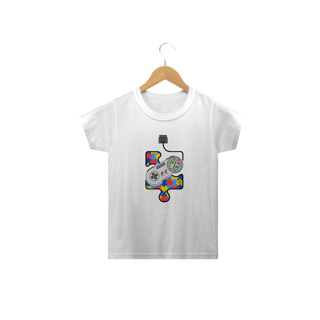 Nome do produto Camiseta Infantil AUTISTA NO CONTROLE