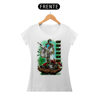 Nome do produto Camiseta Feminina ARMADURA DE DEUS