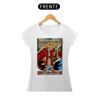 Nome do produto Camiseta Feminina KOMBAT O BOM KOMBAT 2TM 4:7 APOSTOLO PAULO WINS