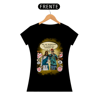 Nome do produto Camiseta Feminina - Não me envergonho do Evangelho