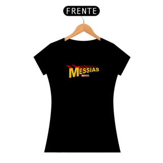 Nome do produto Camiseta Feminina MESSIAS - SUPERMAN