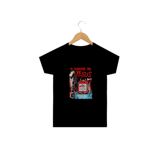 Nome do produto Camiseta Infantil O SANGUE DE JESUS TEM PODER